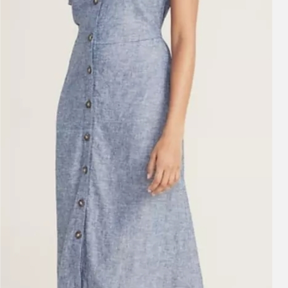 Linen blend dress - Picture 6 of 8